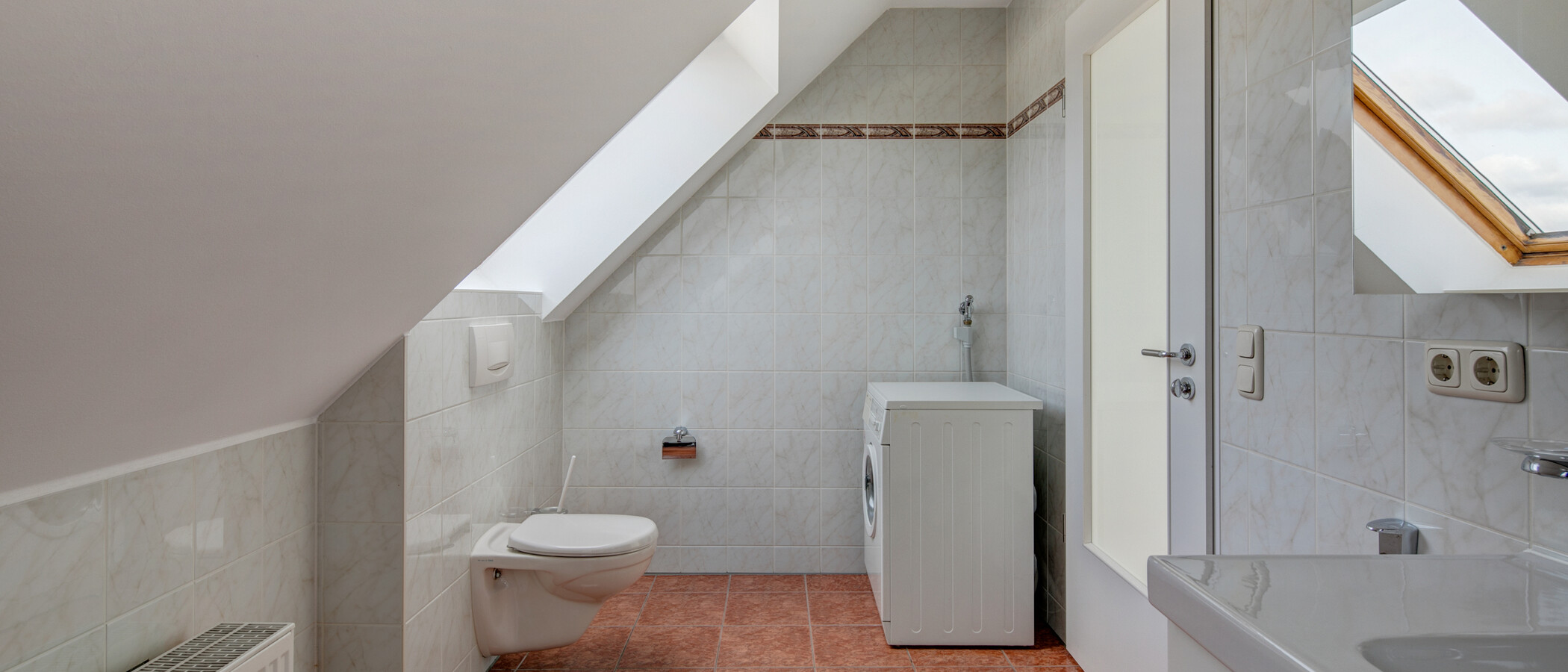 appartement avec terrasse sur le toit München Maxvorstadt - Westen 03 salle de bain 1607