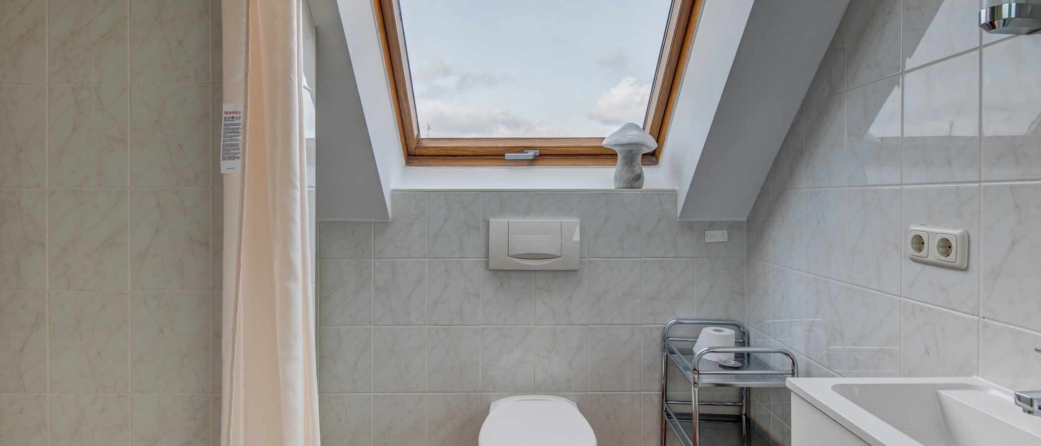 appartement avec terrasse sur le toit München Maxvorstadt - Westen 02 2ème s. de bain 1607