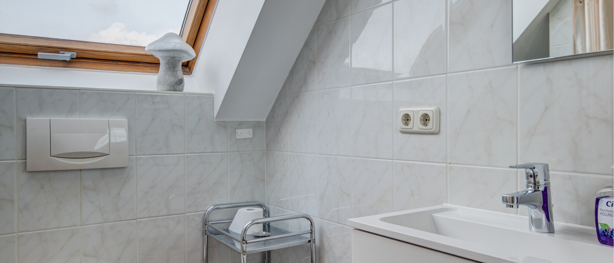 appartement avec terrasse sur le toit München Maxvorstadt - Westen 03 2ème s. de bain 1607