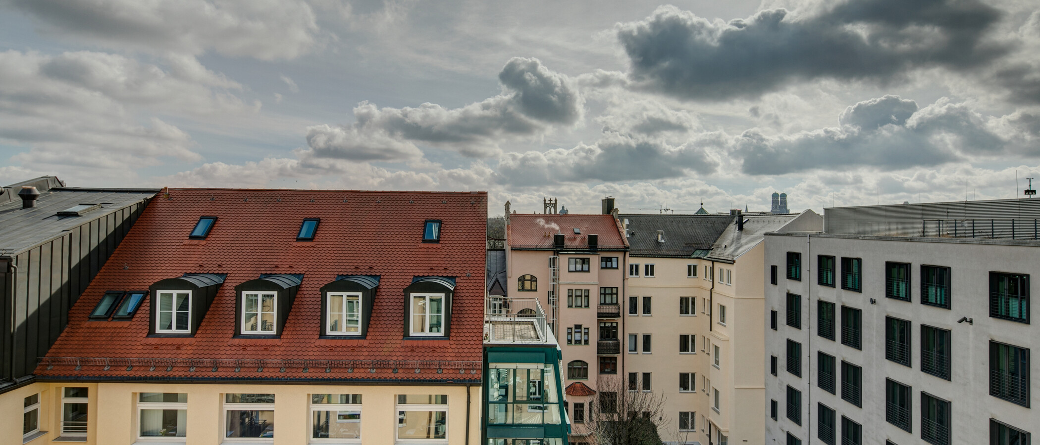 appartement avec terrasse sur le toit München Maxvorstadt - Westen 02 vue 1607