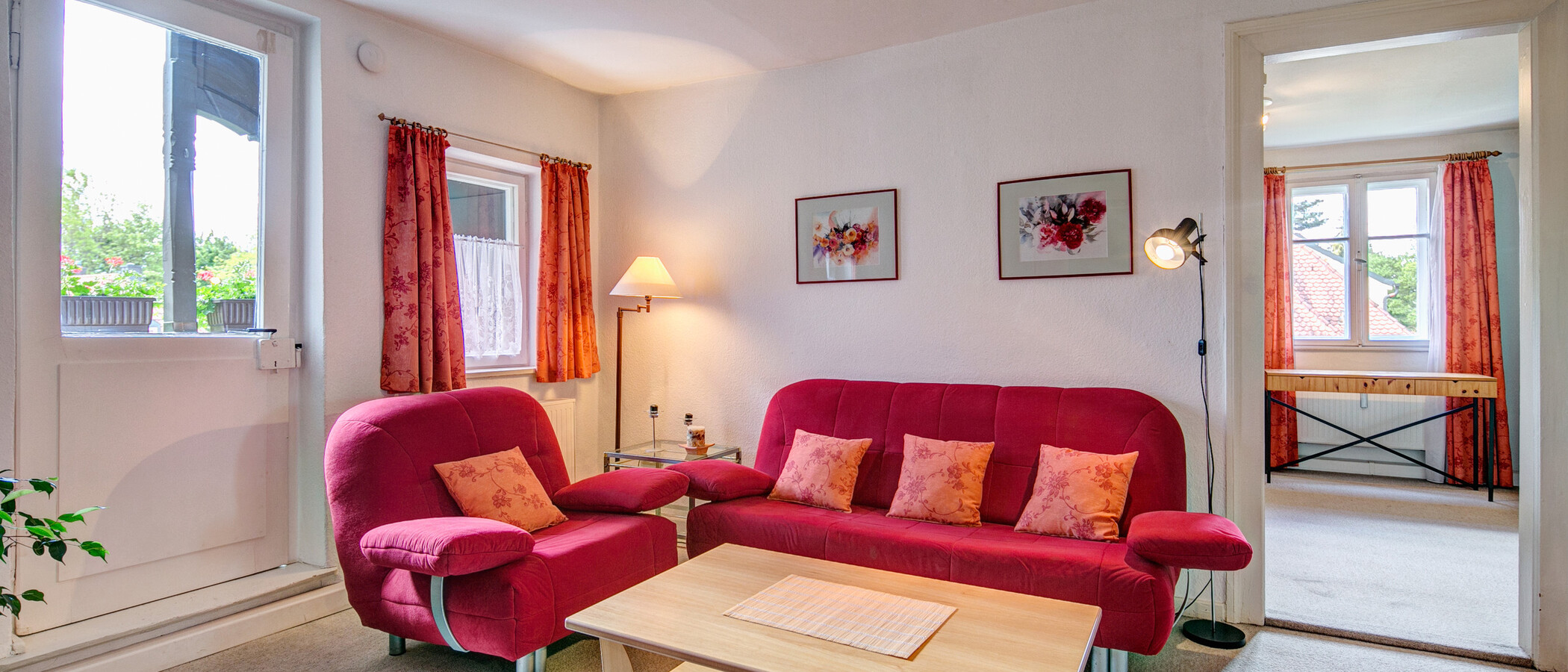 appartement sous les toits München Pasing 01 salon 1610
