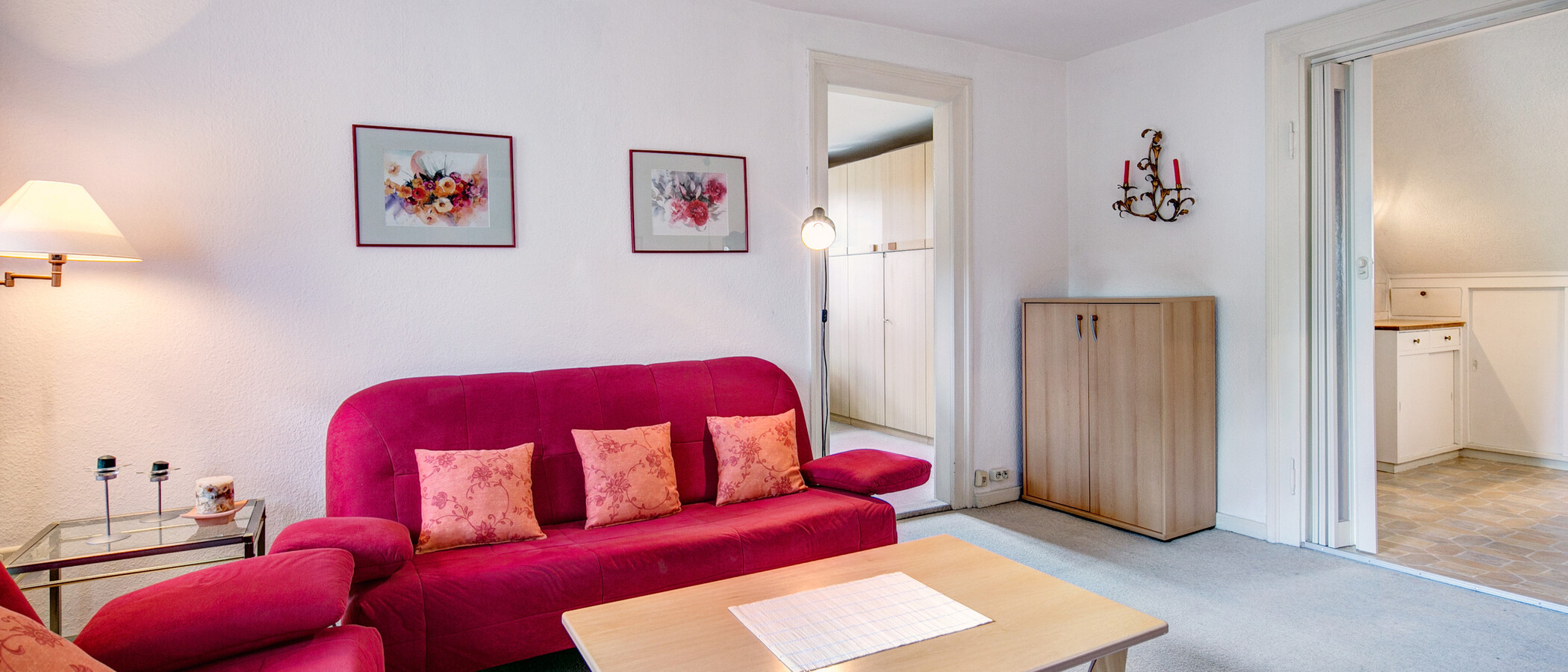 appartement sous les toits München Pasing 02 salon 1610