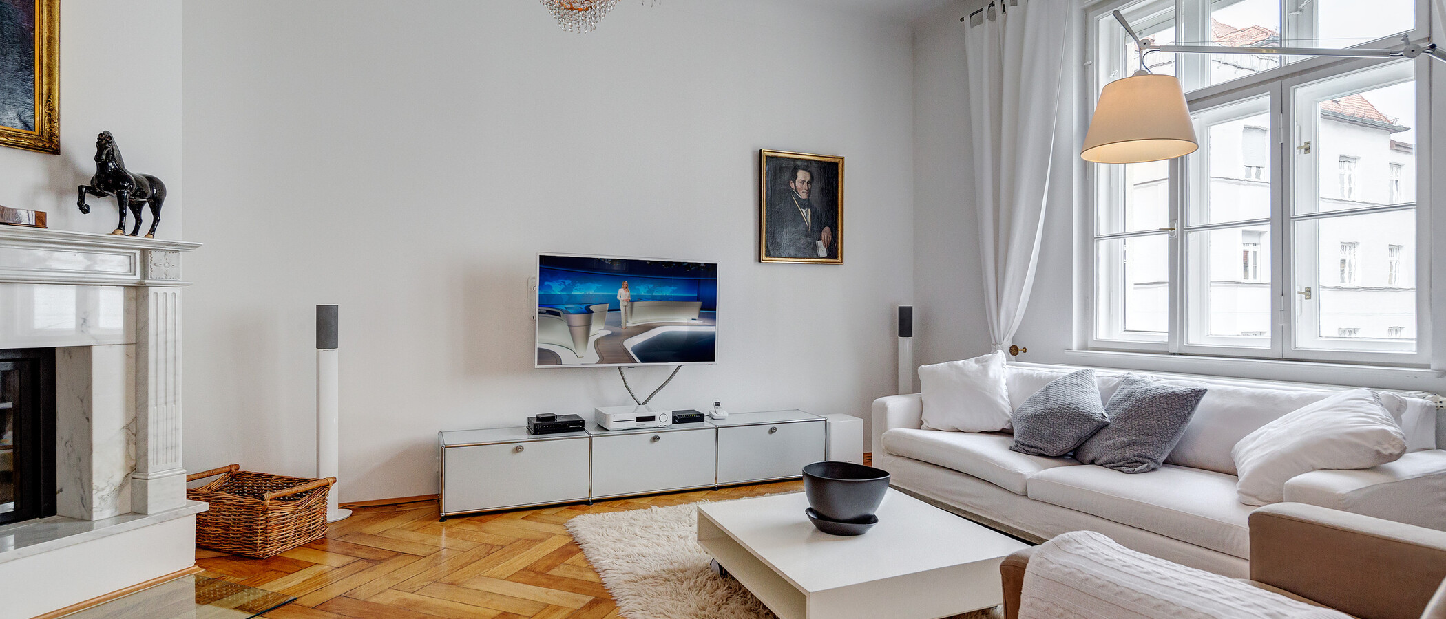appartement München Schwabing (links der Leopoldstraße) 02 salon 1624