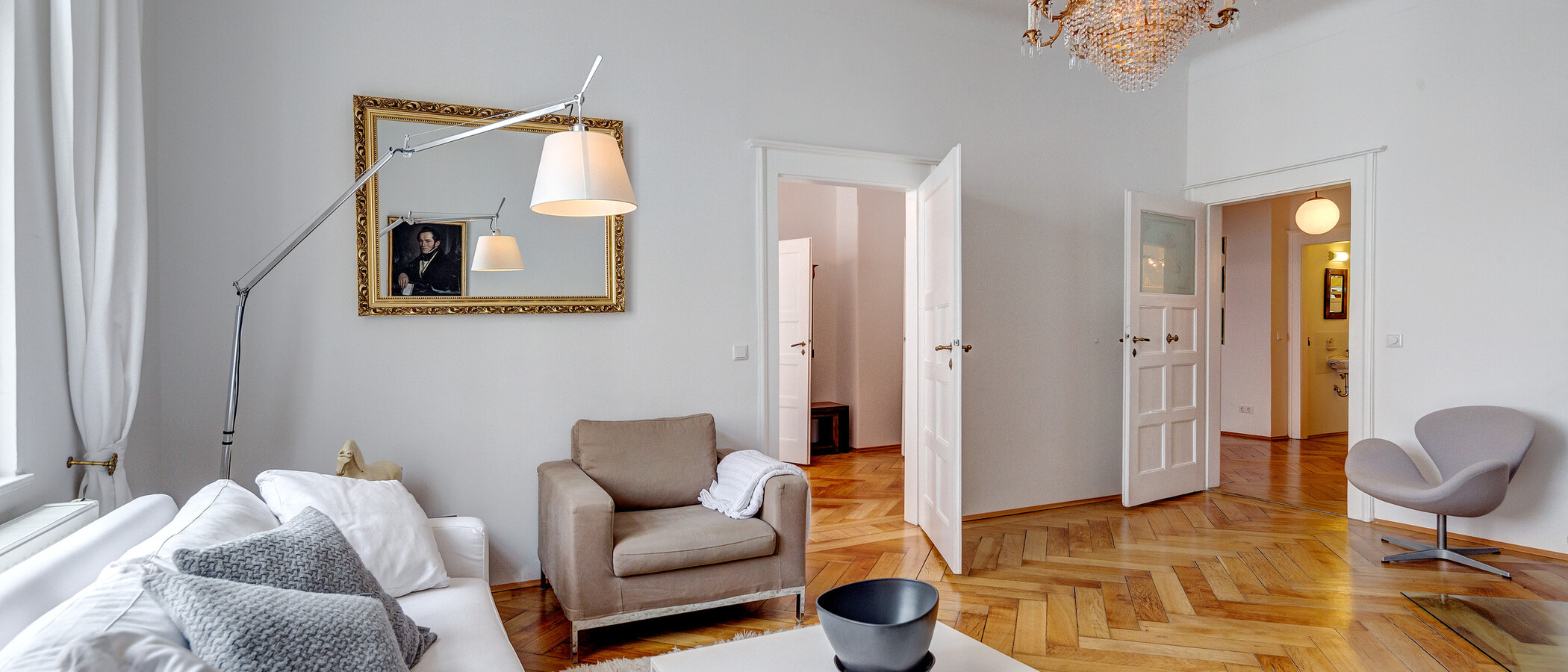 appartement München Schwabing (links der Leopoldstraße) 04 salon 1624