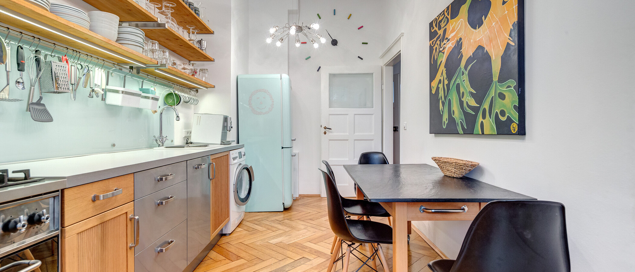 appartement München Schwabing (links der Leopoldstraße) 03 cuisine 1624