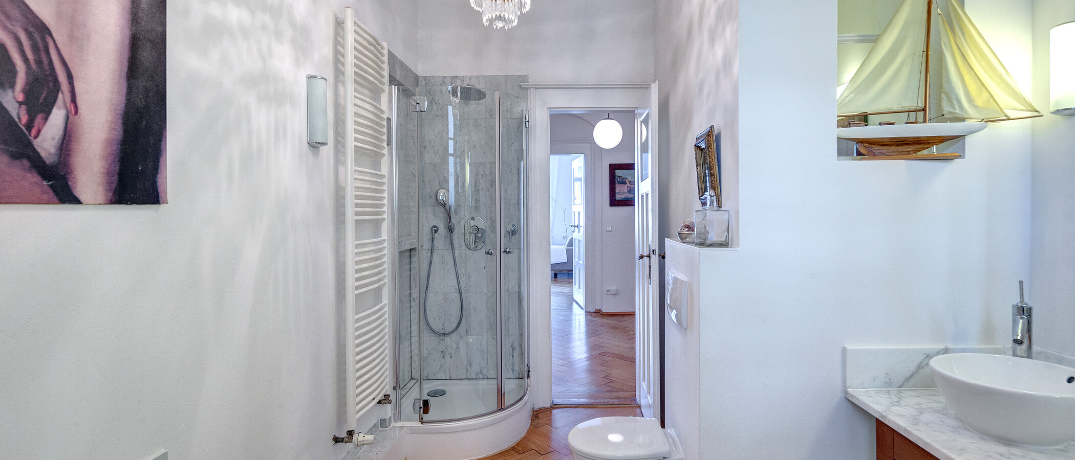 appartement München Schwabing (links der Leopoldstraße) 01 salle de bain 1624