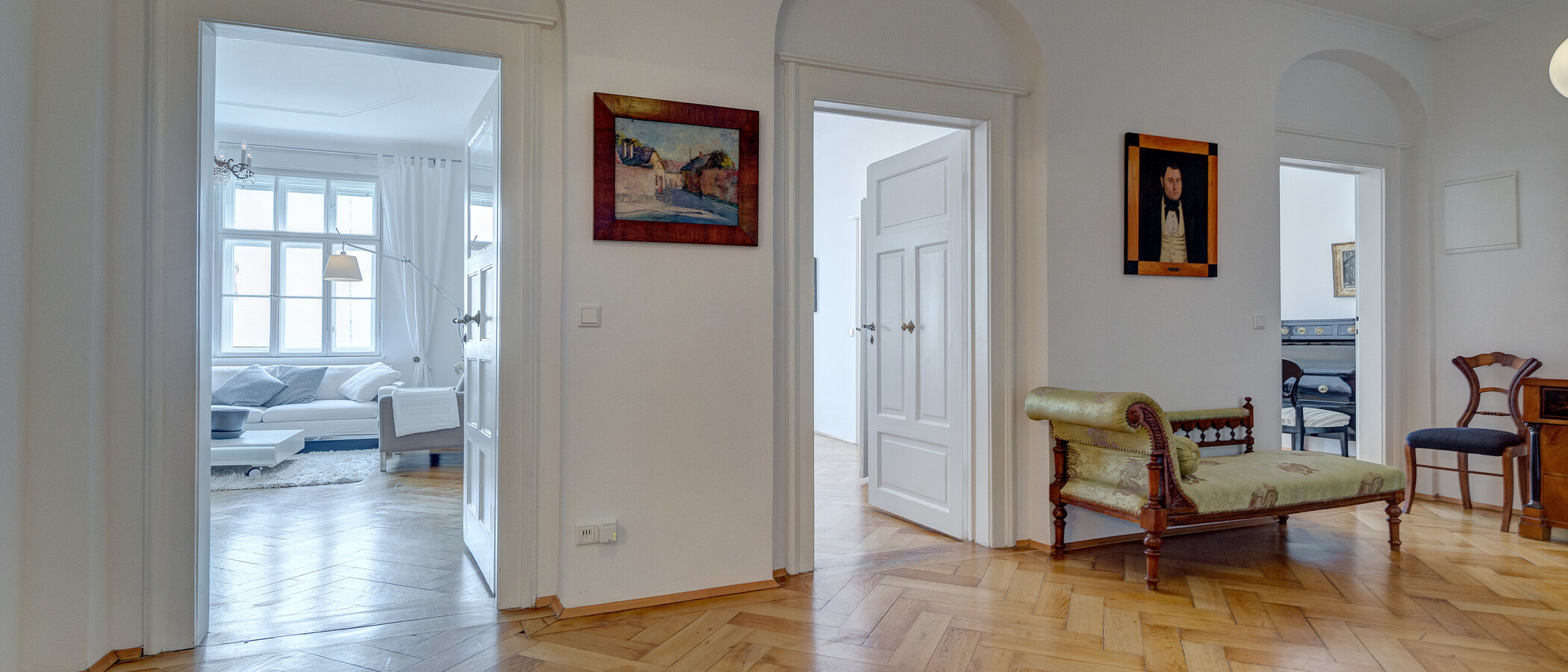 appartement München Schwabing (links der Leopoldstraße) 01 entrée/couloir 1624