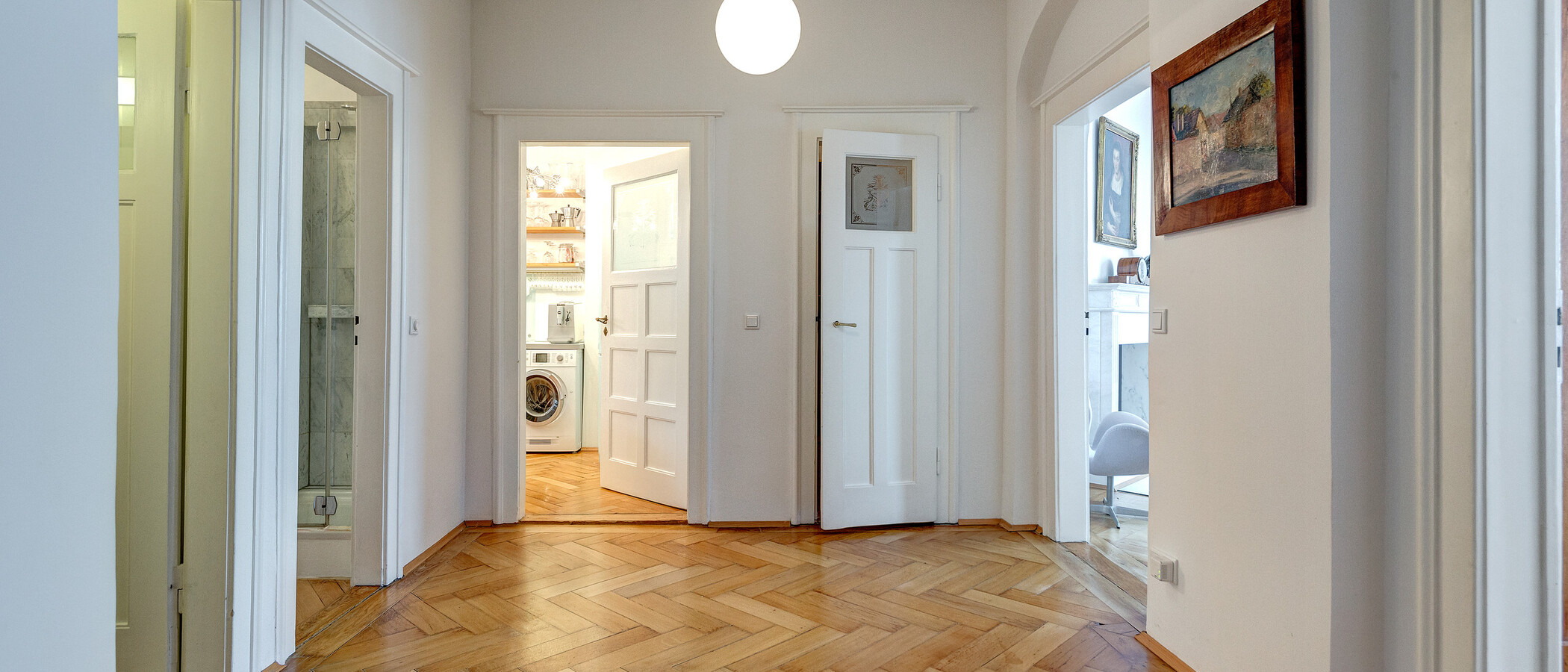 appartement München Schwabing (links der Leopoldstraße) 03 entrée/couloir 1624