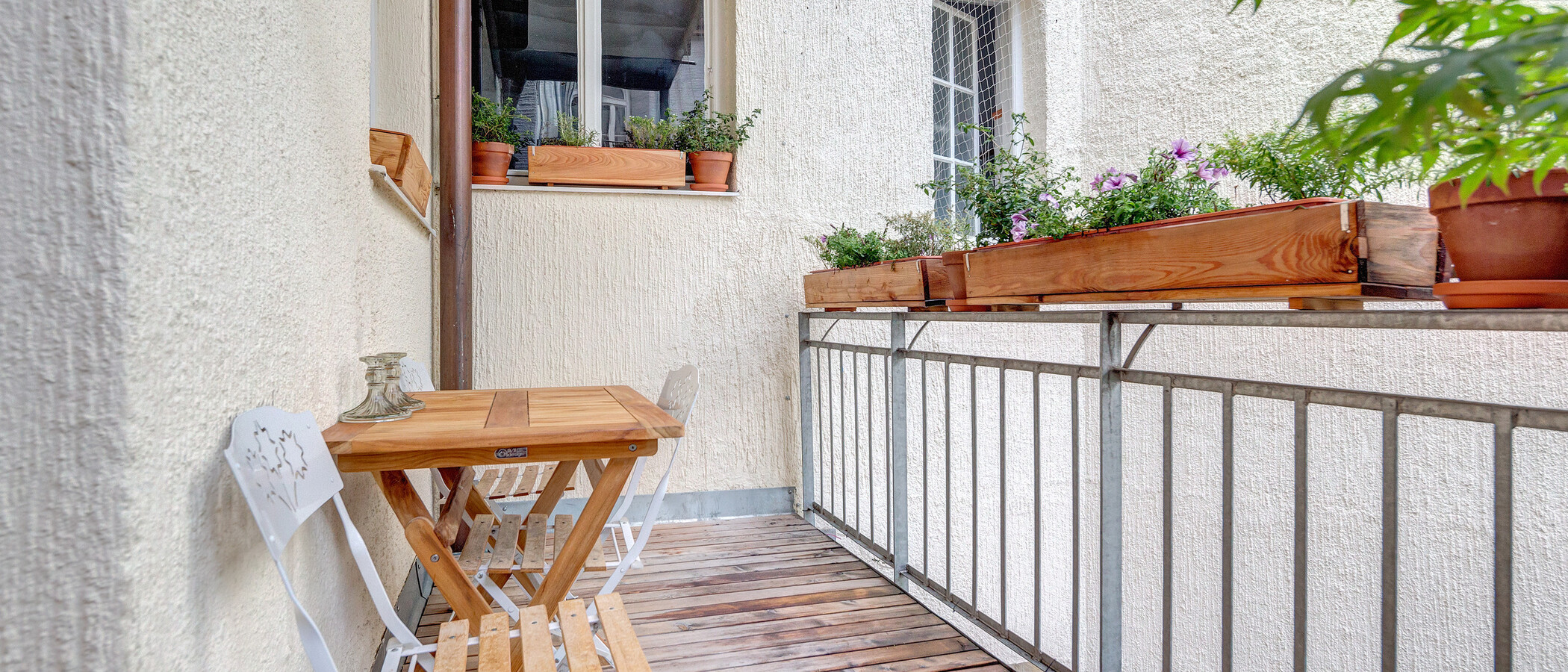 appartement München Schwabing (links der Leopoldstraße) 01 balcon 1624