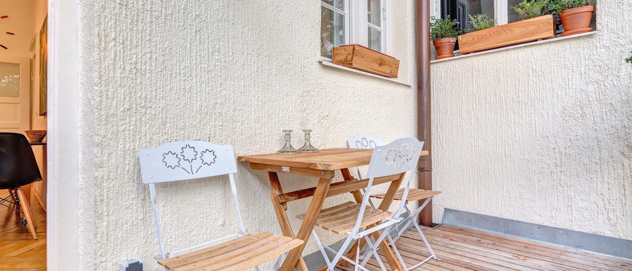 appartement München Schwabing (links der Leopoldstraße) 02 balcon 1624
