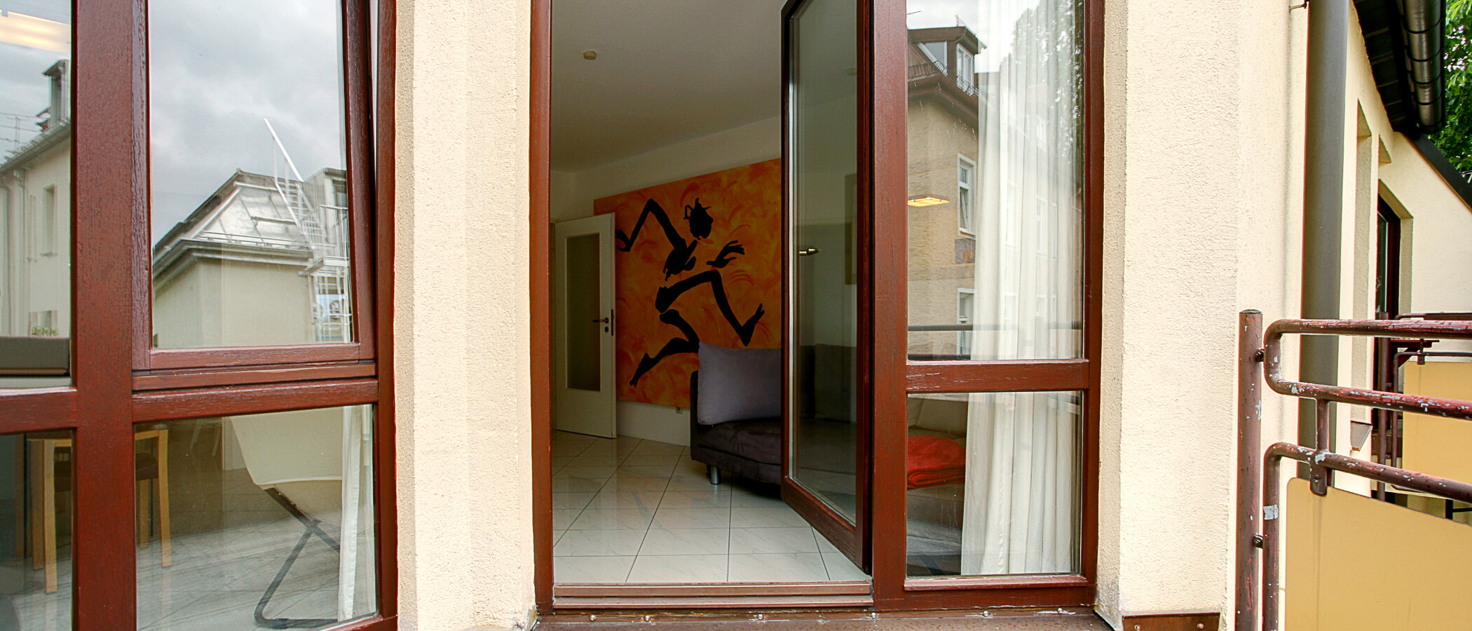 appartement München Schwabing-West (rund um den Hohenzollernplatz) 03 balcon 1628