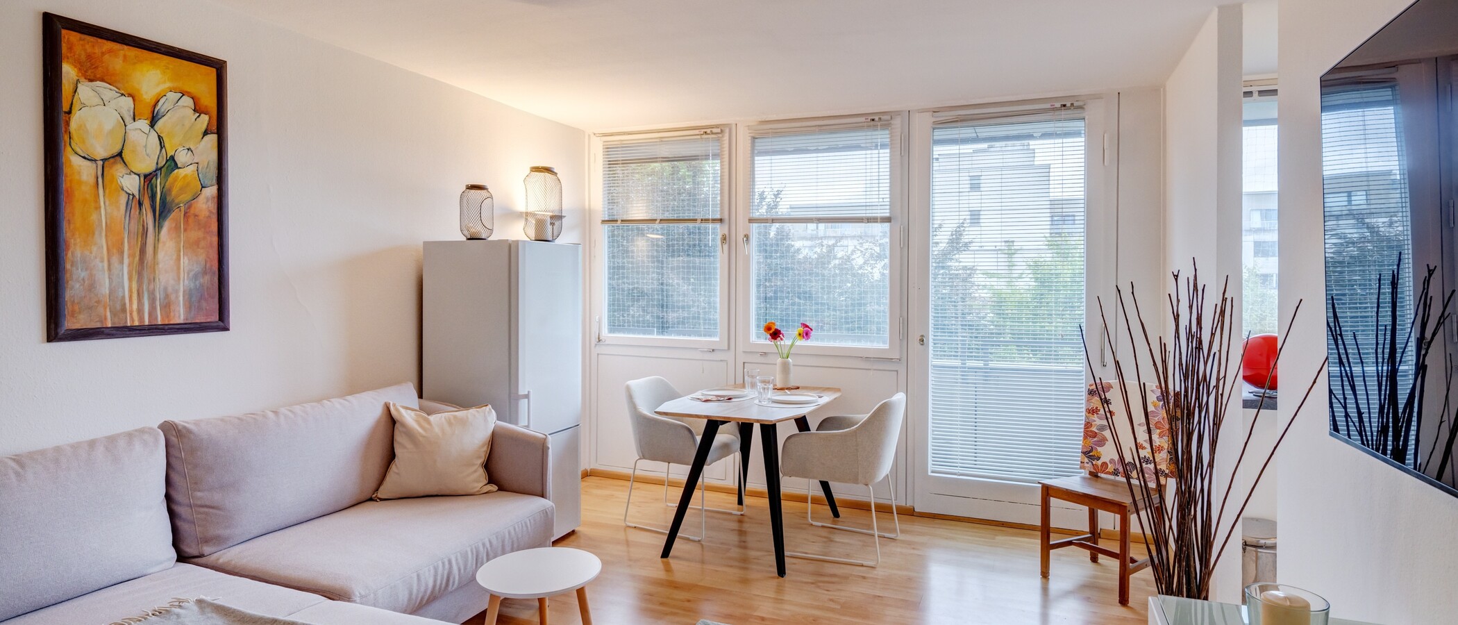 appartement München Schwabing-West 01 pièce à vivre 1632