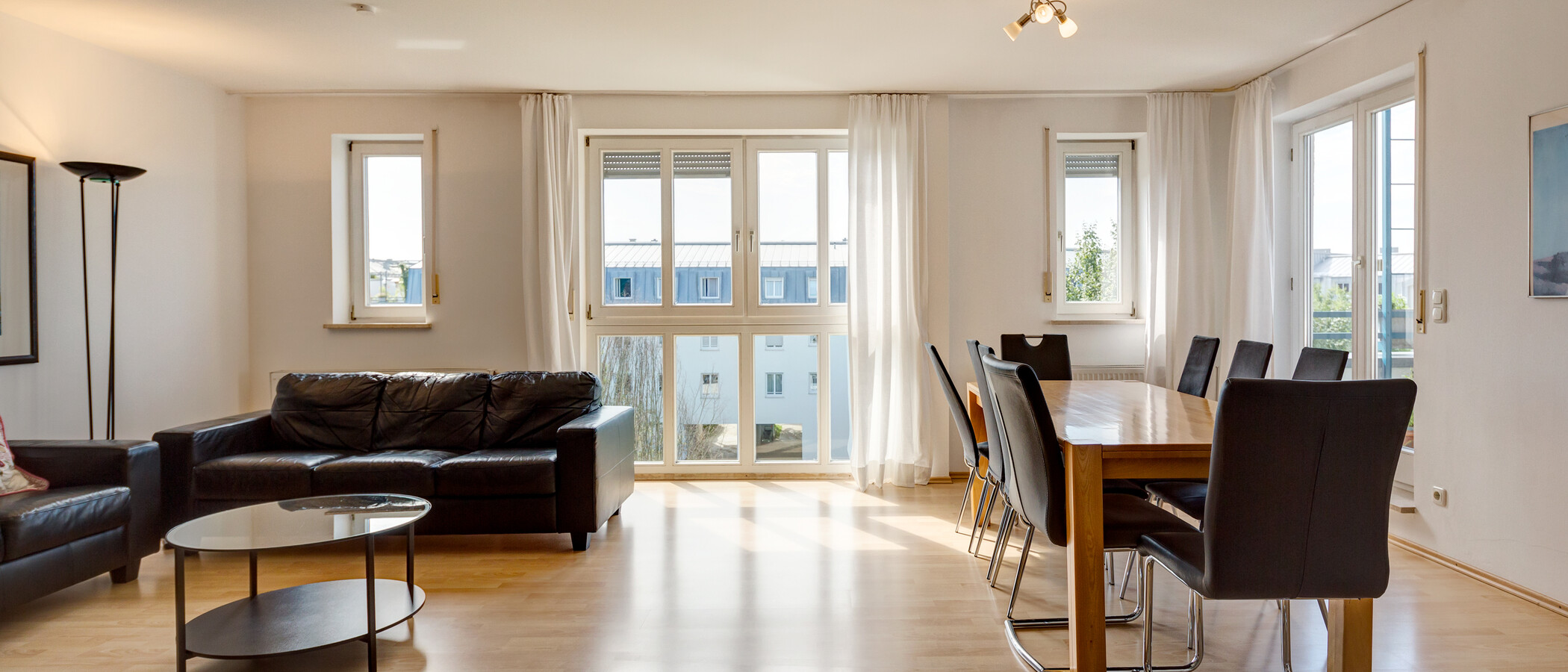 appartement avec terrasse sur le toit München Johanneskirchen 01 salon 164