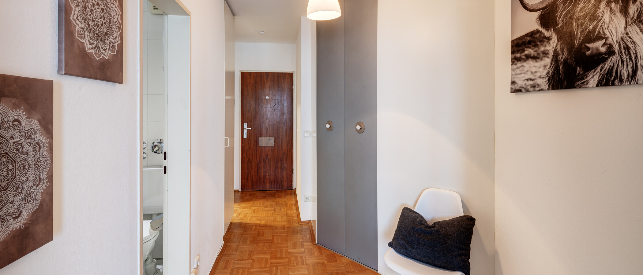 appartement München Schwabing (links der Leopoldstraße) 01 entrée/couloir 1660