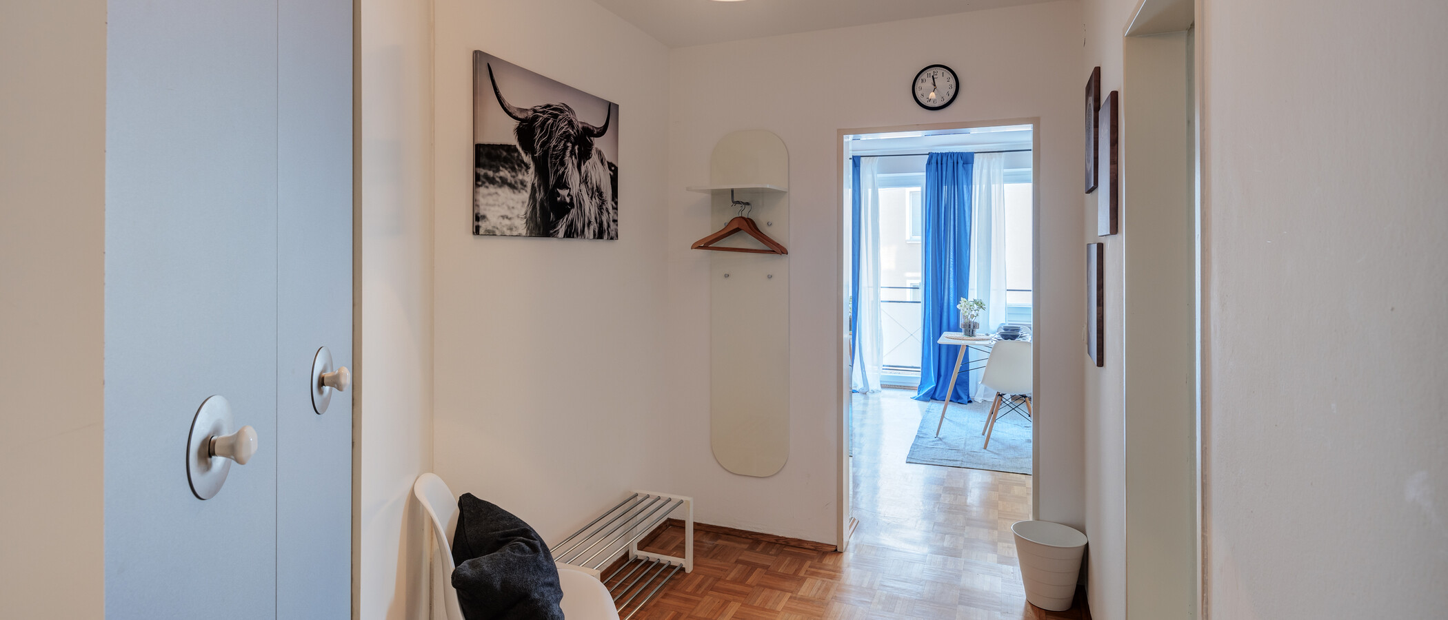 appartement München Schwabing (links der Leopoldstraße) 02 entrée/couloir 1660