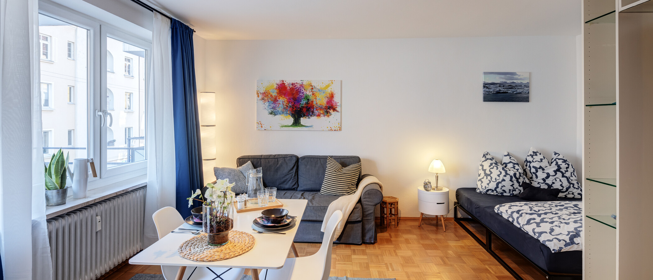 appartement München Schwabing (links der Leopoldstraße) 03 pièce à vivre 1660