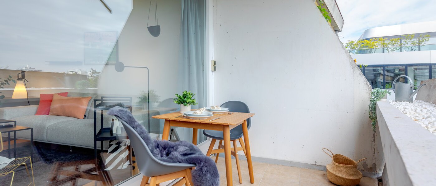 appartement München Schwabing-Nord (zw. Leopoldstraße & Englischen Garten) 02 balcon 1739