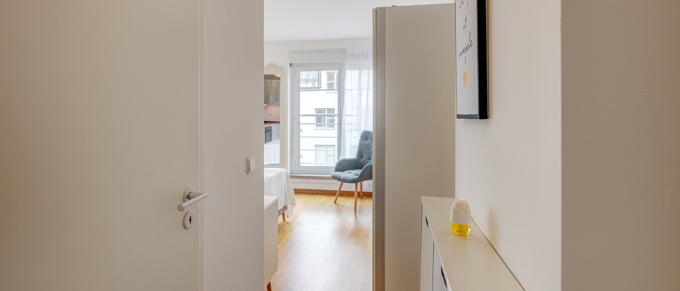 studio München Schwabing (rechts der Leopoldstraße) 02 entrée/couloir 1782