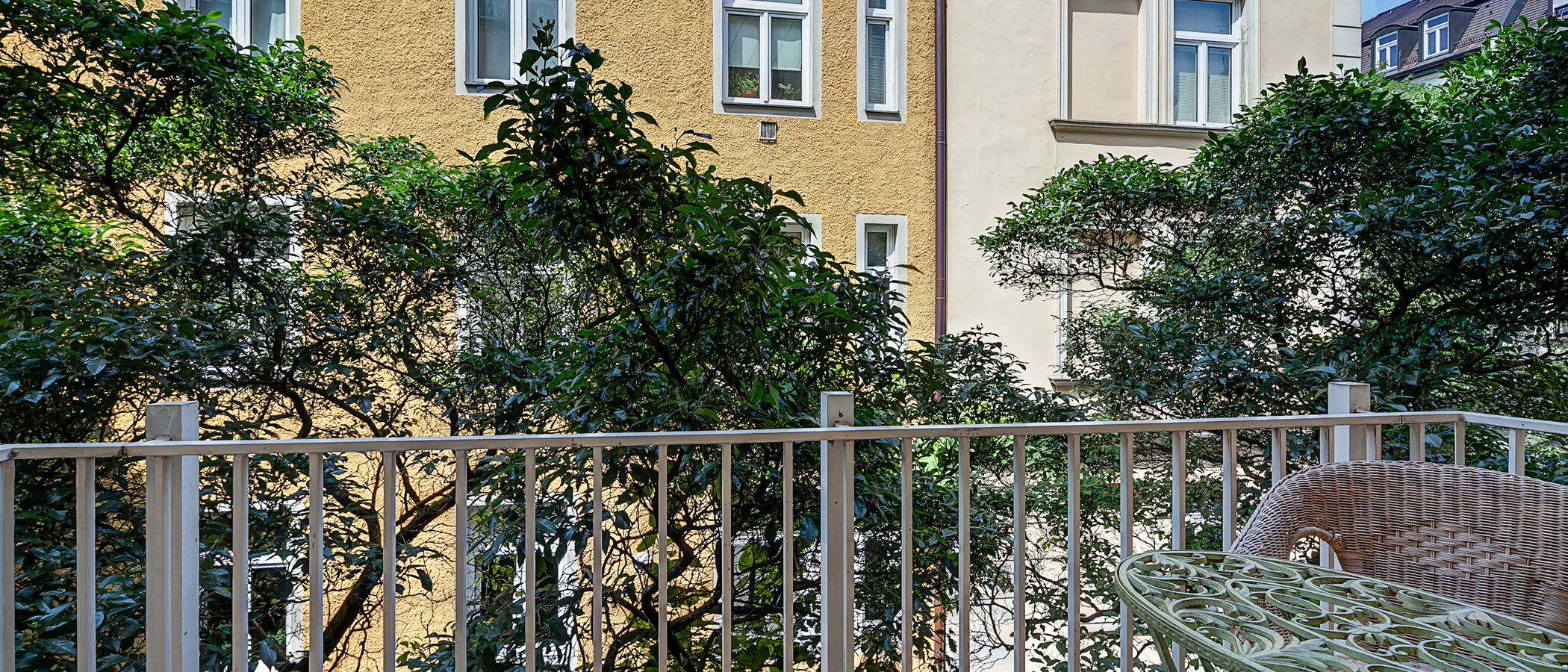 appartement München Schwabing (links der Leopoldstraße) 02 balcon 1797