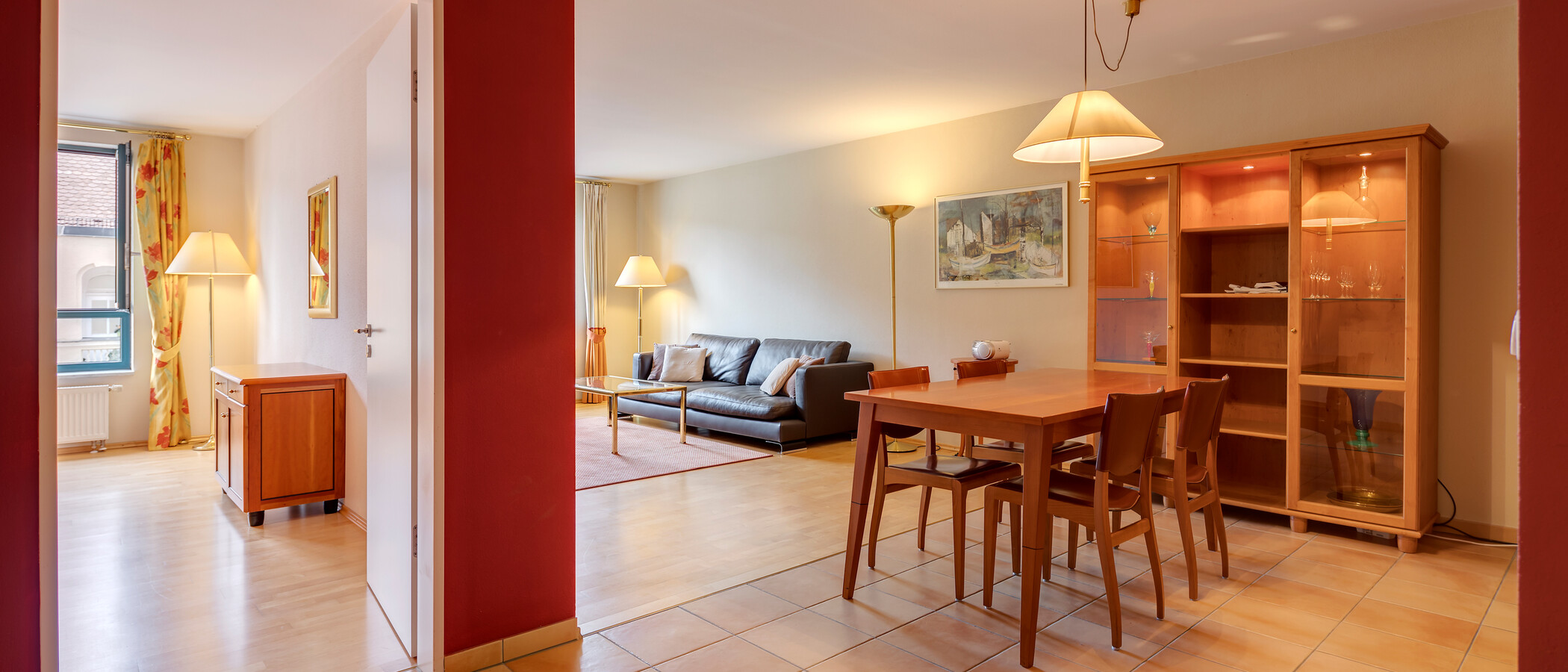 appartement München Maxvorstadt - Museumsviertel 06 salon 180