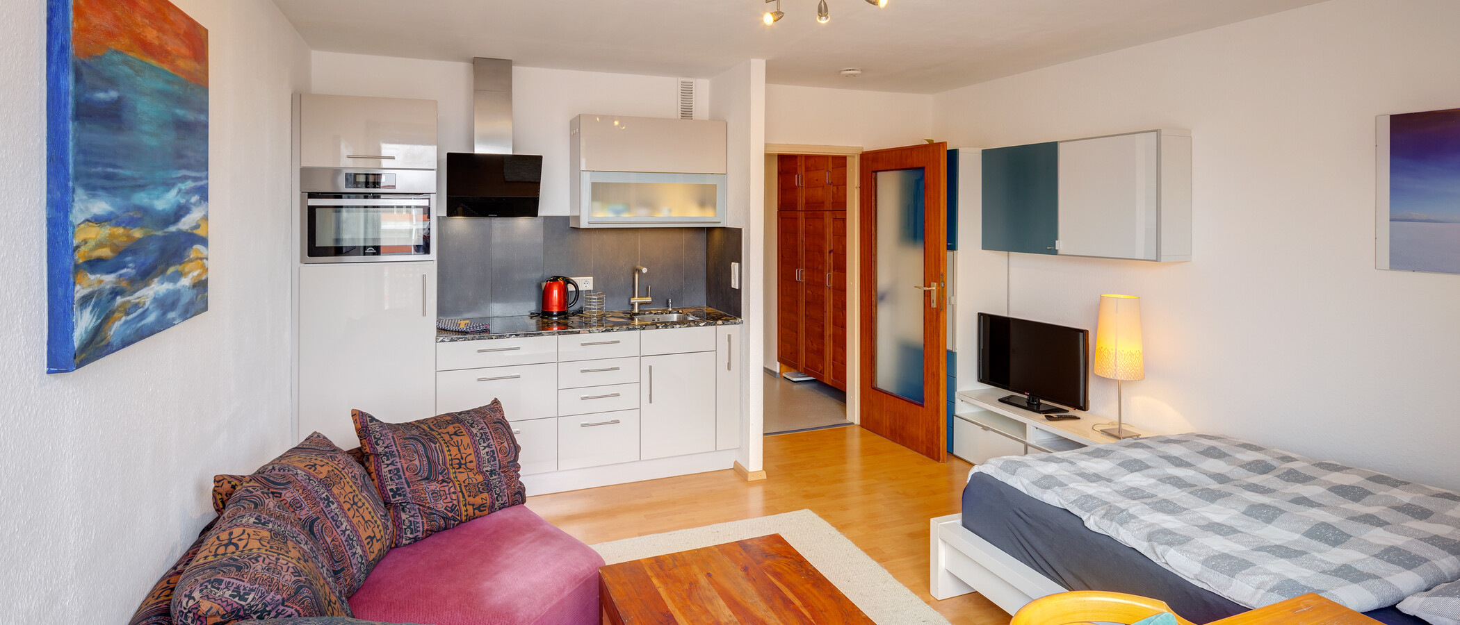 studio München Obersendling 03 pièce à vivre 1866