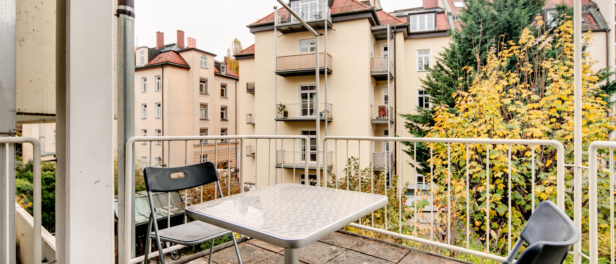 appartement München Schwabing (rechts der Leopoldstraße) 01 balcon 1976