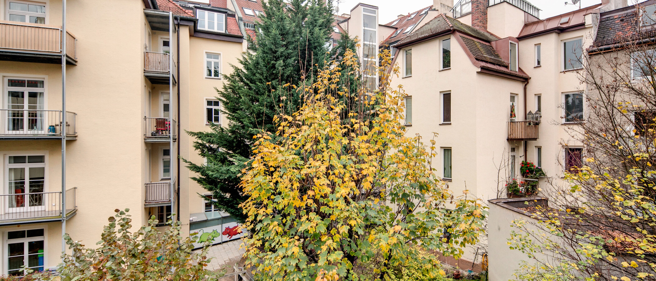 appartement München Schwabing (rechts der Leopoldstraße) 01 vue 1976