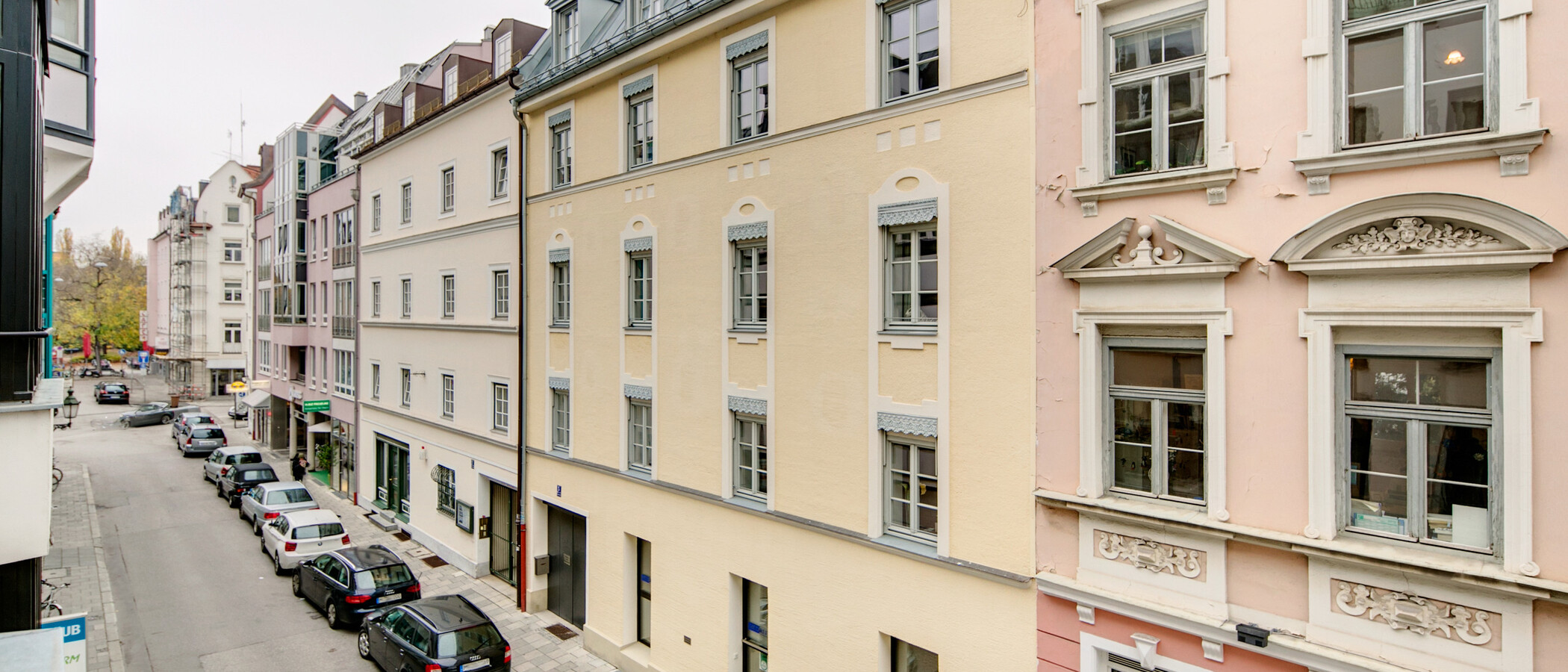 appartement München Schwabing (rechts der Leopoldstraße) 04 vue 1976