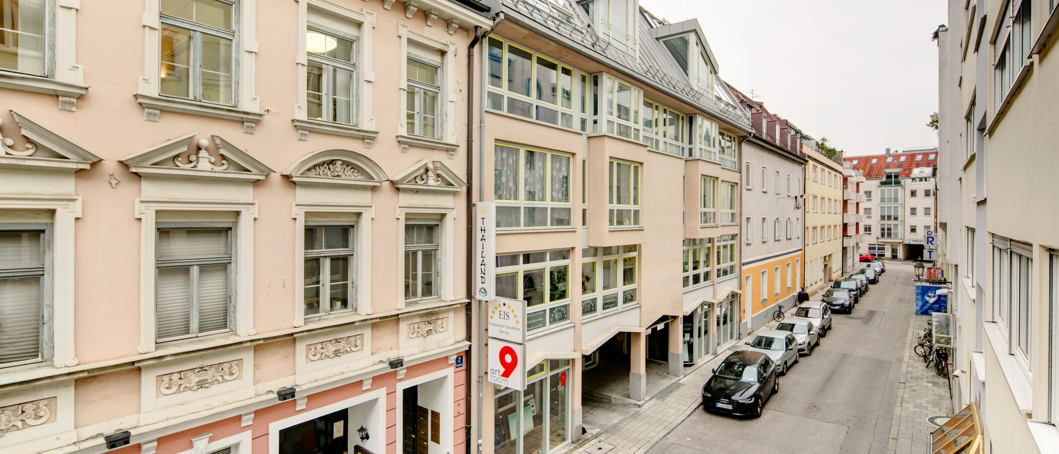 appartement München Schwabing (rechts der Leopoldstraße) 05 vue 1976