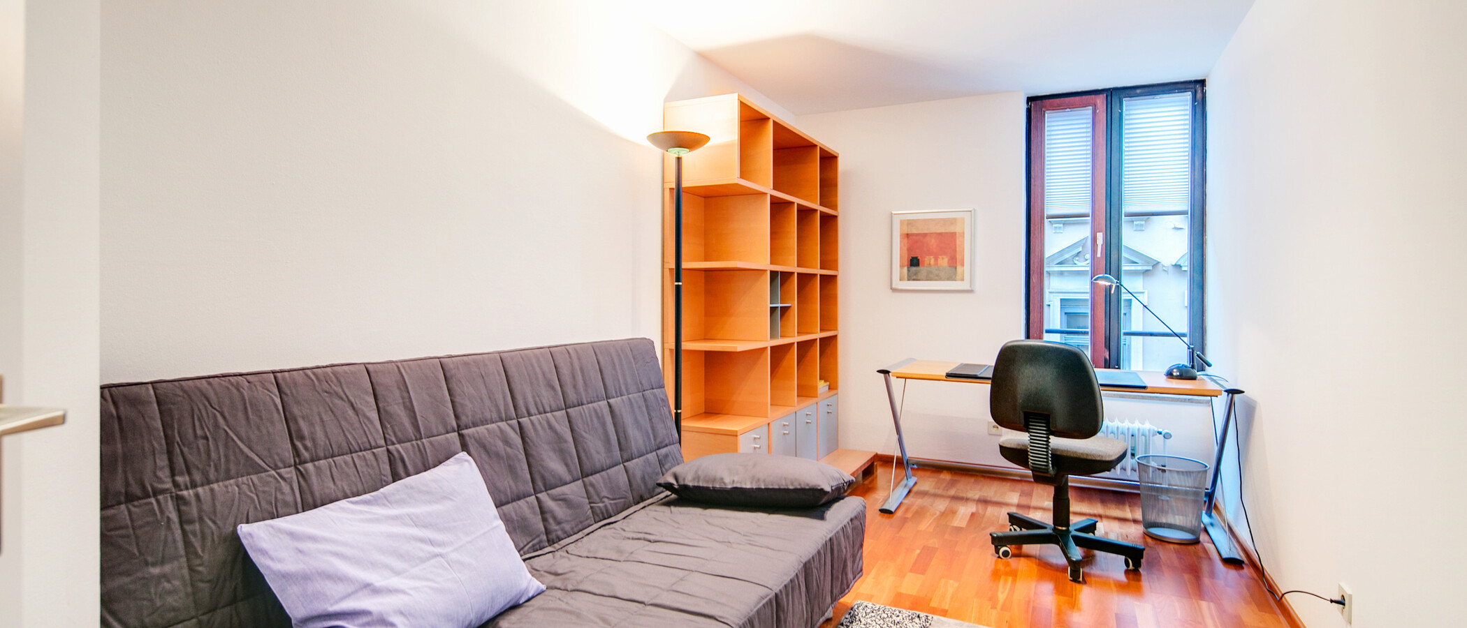appartement München Schwabing (rechts der Leopoldstraße) 01 ch. d´invité 1976