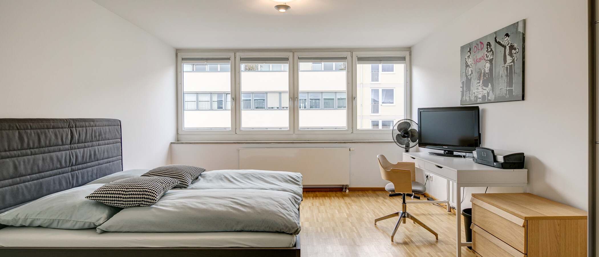 appartement avec terrasse sur le toit München Maxvorstadt - Museumsviertel 01 dormir 2