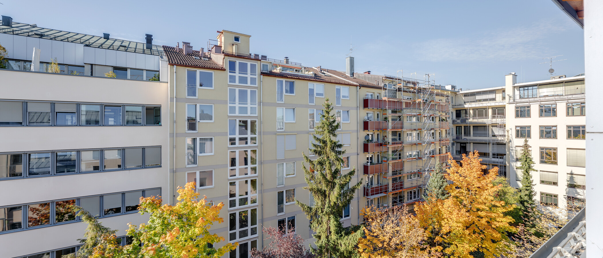 appartement avec terrasse sur le toit München Maxvorstadt - Museumsviertel 02 vue 2