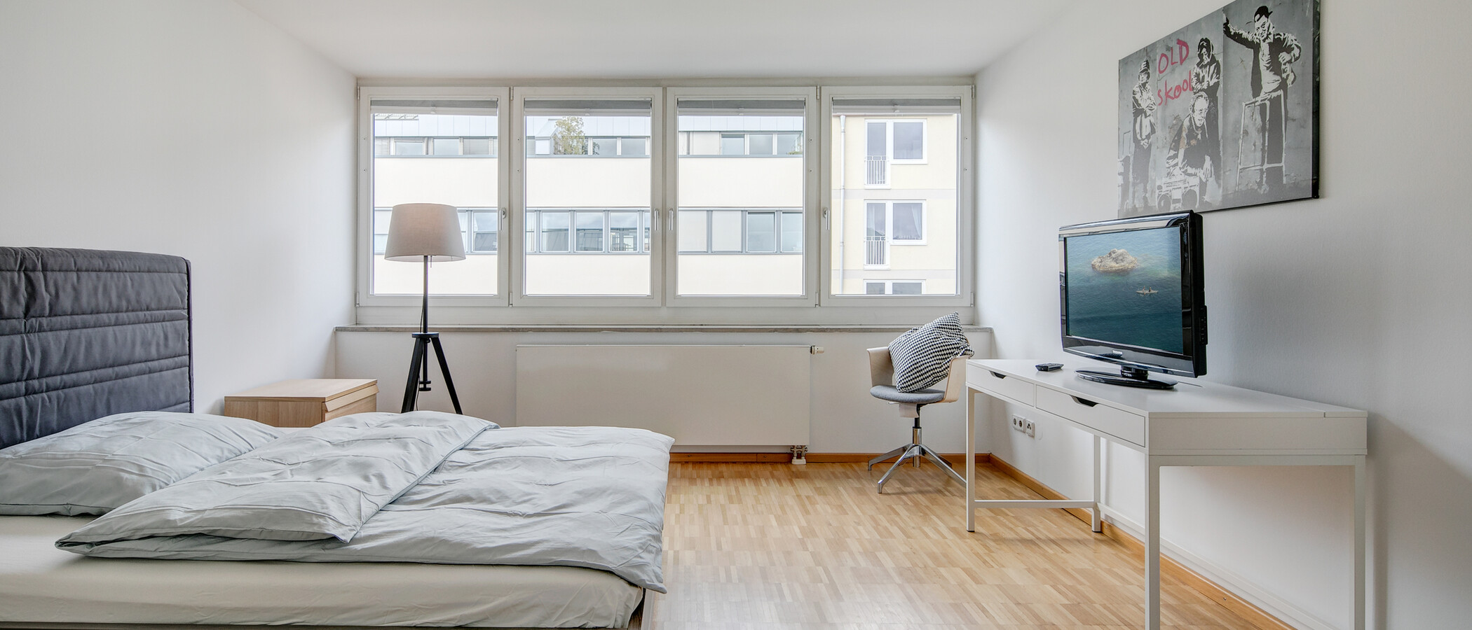 appartement avec terrasse sur le toit München Maxvorstadt - Museumsviertel 01 2ème ch. à coucher 2
