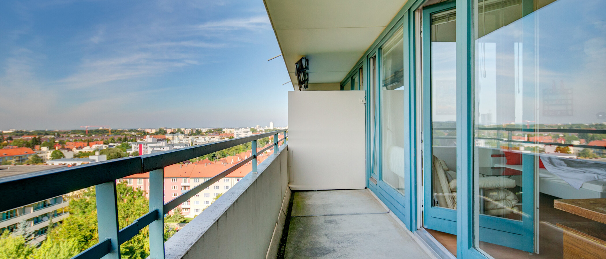 appartement München Mittersendling 02 balcon 2140