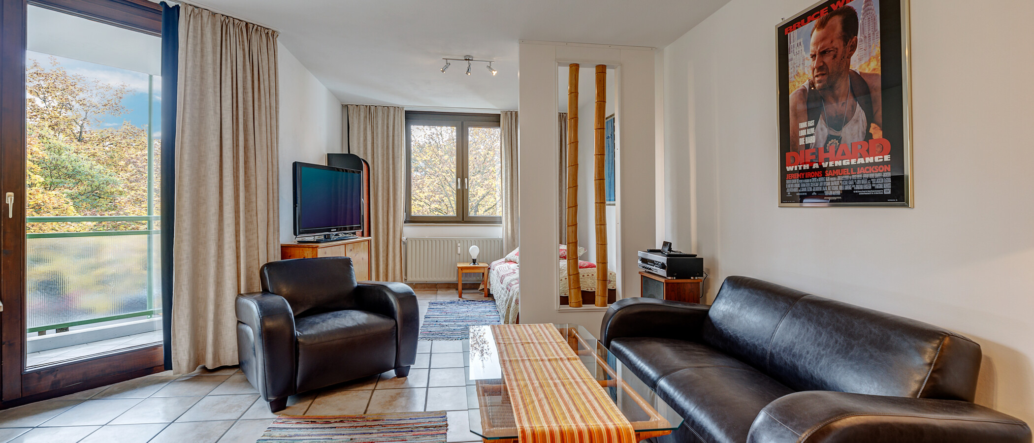 appartement München Denning 01 pièce à vivre 2167
