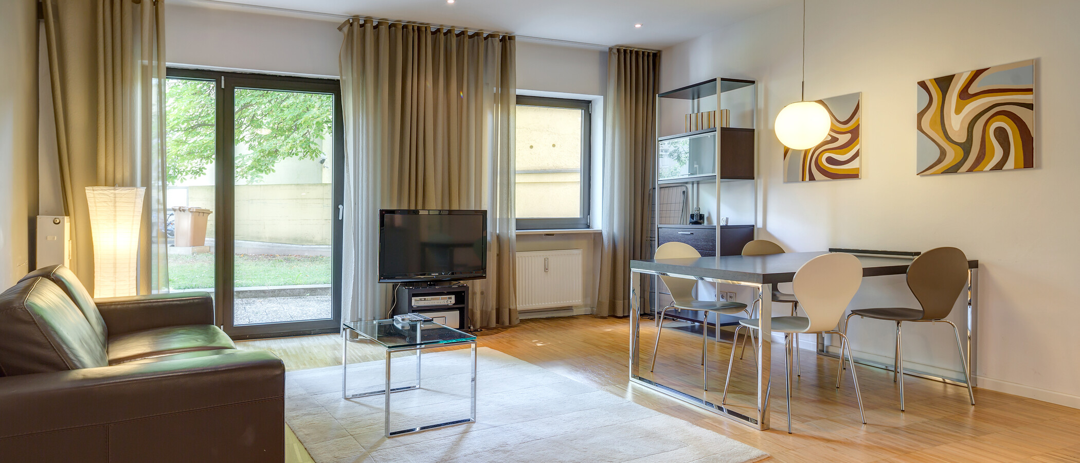 appartement München Maxvorstadt - Universitätsviertel 01 salon 2228