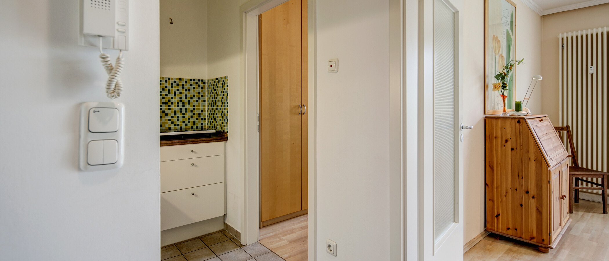 appartement München Schwabing (links der Leopoldstraße) 01 entrée/couloir 2236