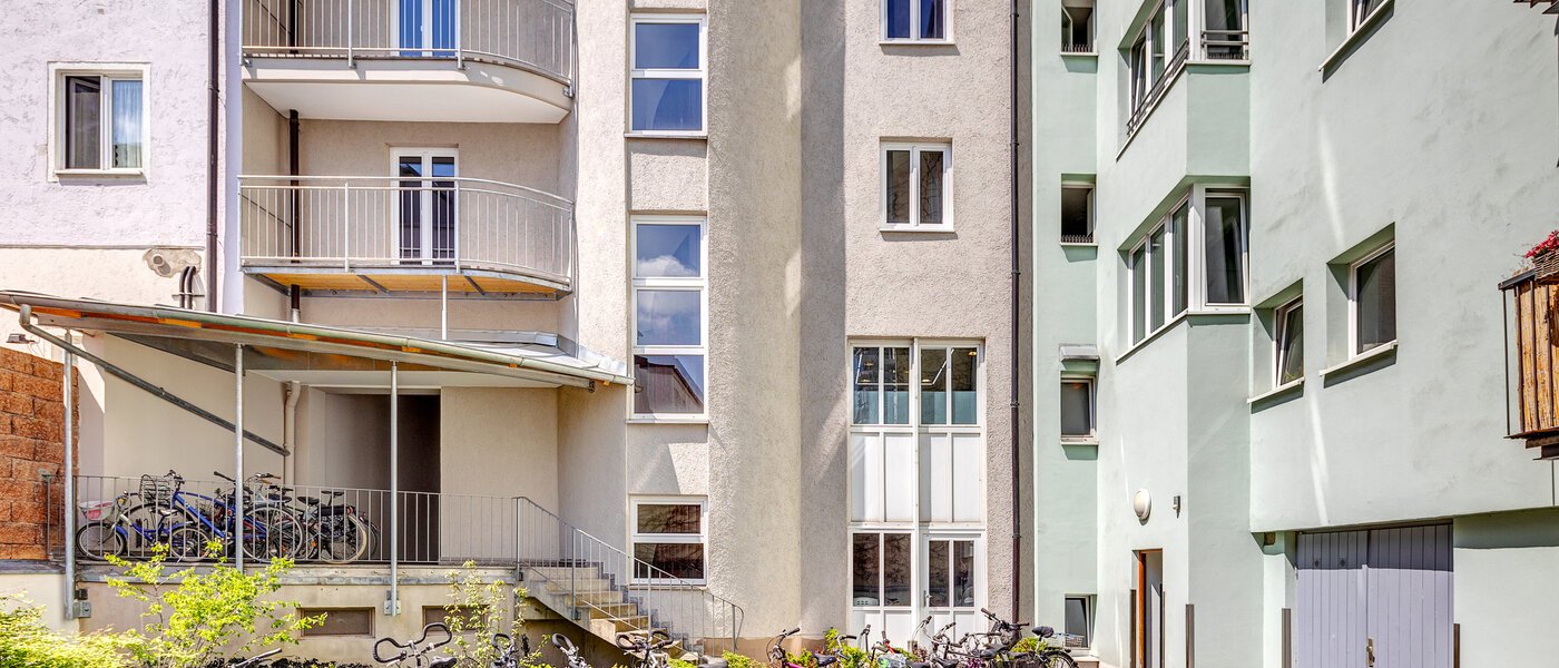 appartement München Maxvorstadt - Museumsviertel 01 cour intérieure 2248