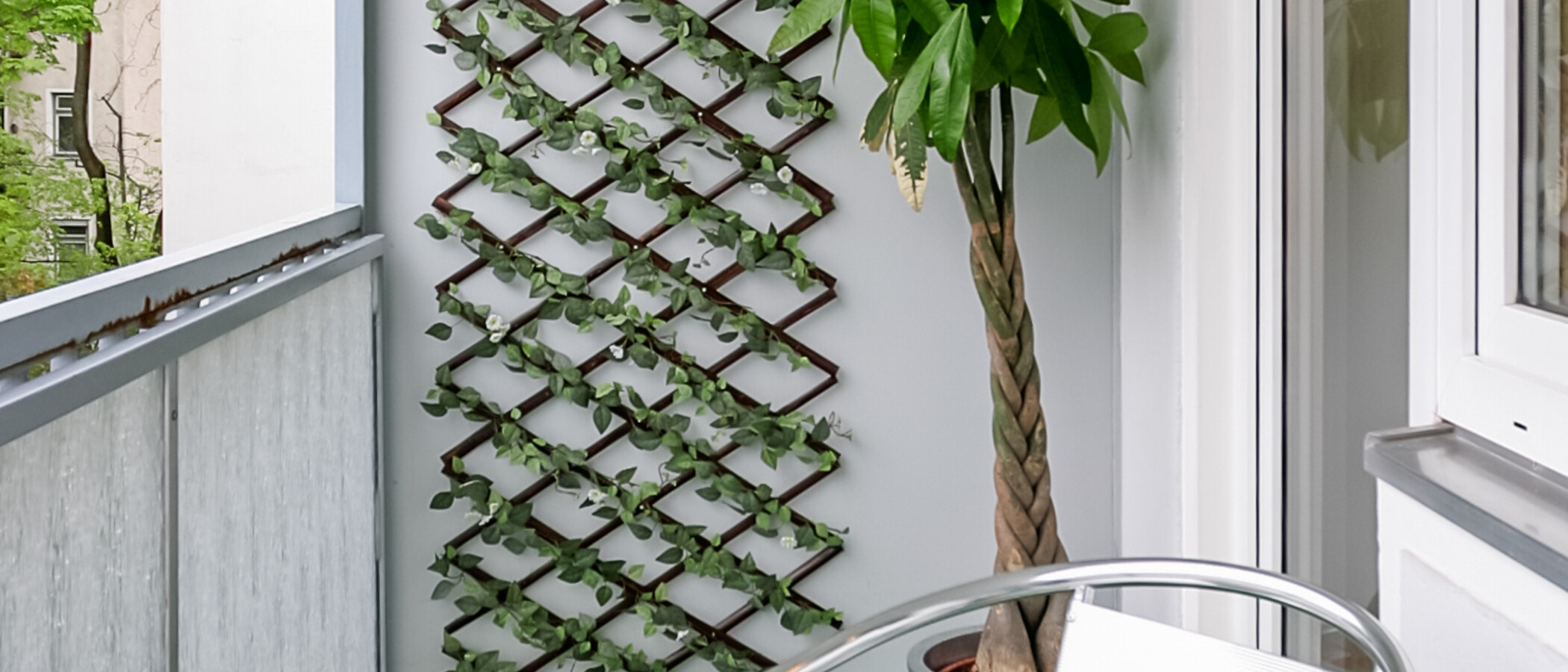 studio München Schwabing (links der Leopoldstraße) 01 balcon 2333