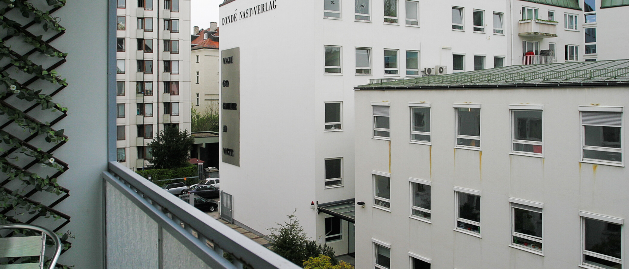 studio München Schwabing (links der Leopoldstraße) 04 balcon 2333