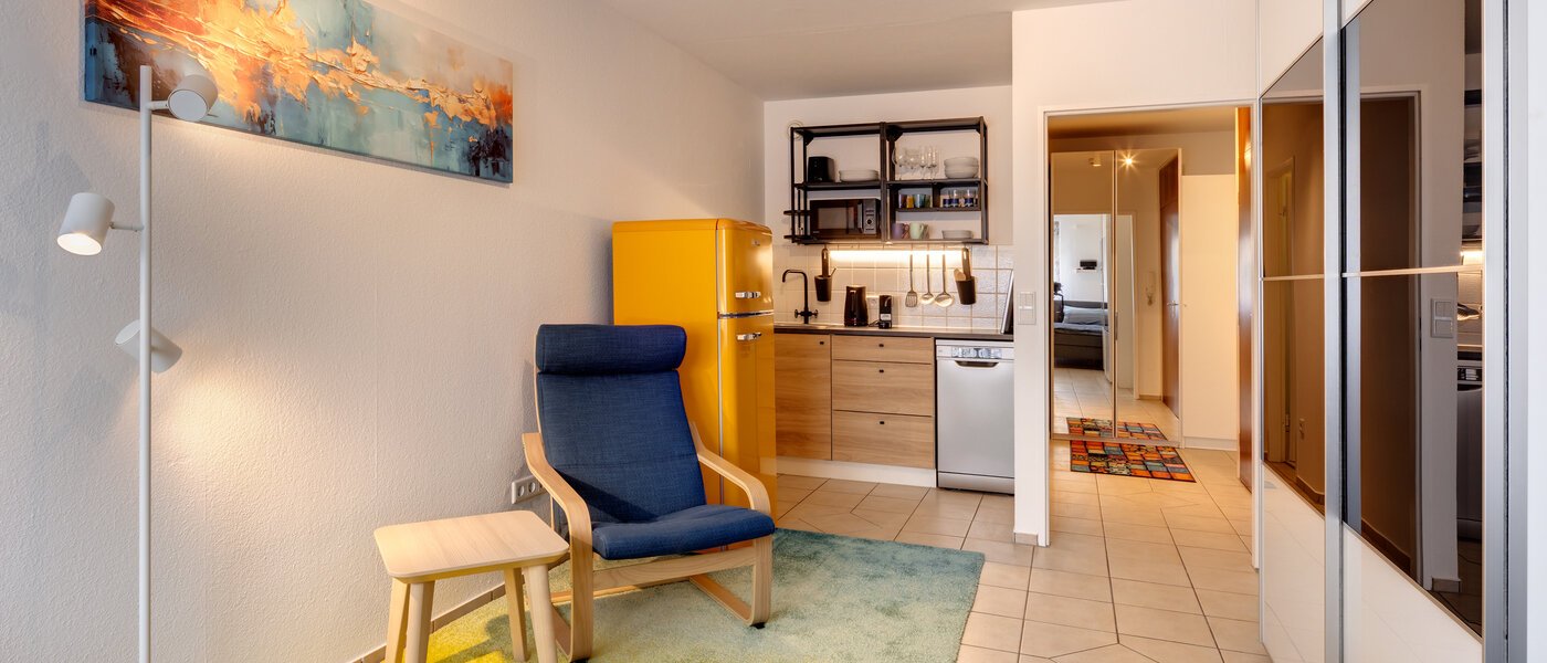 studio München Sendling 02 pièce à vivre 2343