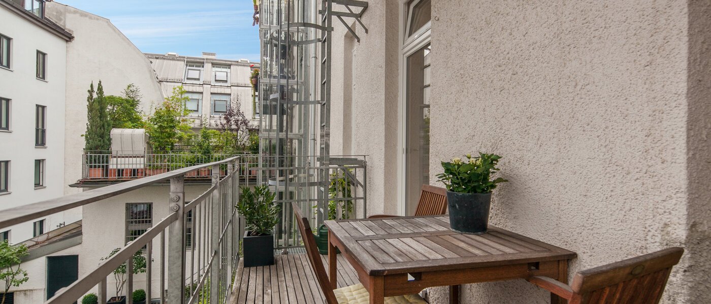 appartement München Gärtnerplatzviertel 01 balcon 2364