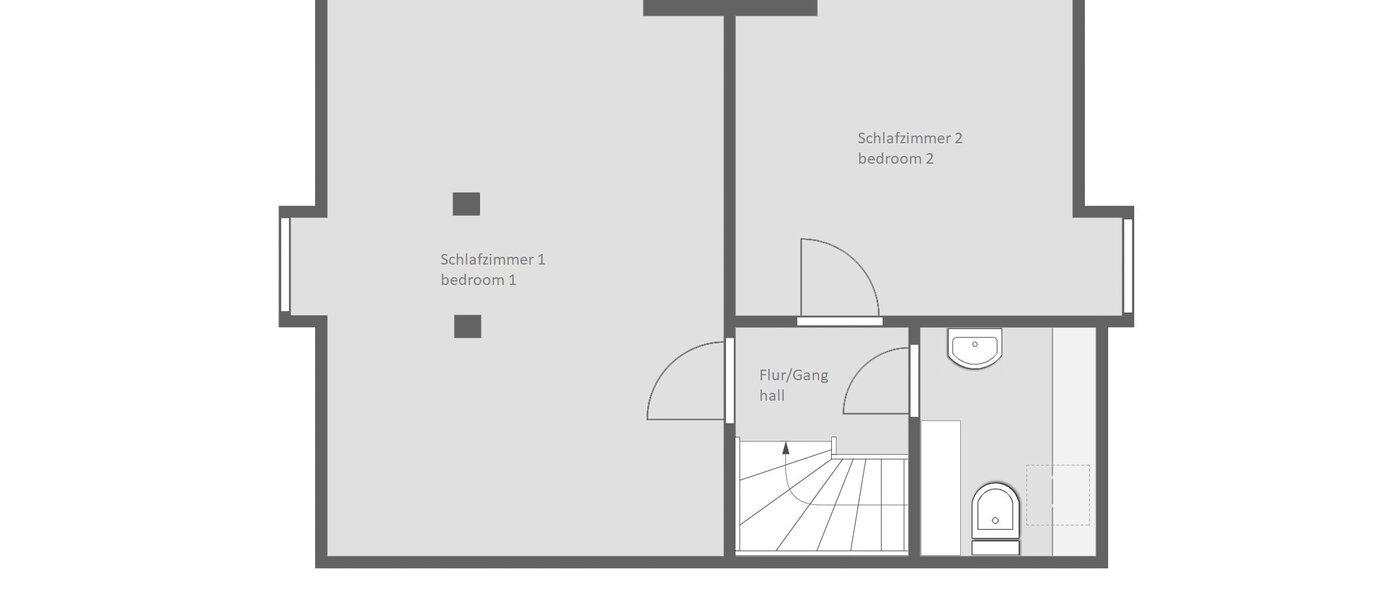 appartement München Solln 03 plan d'étage 2378