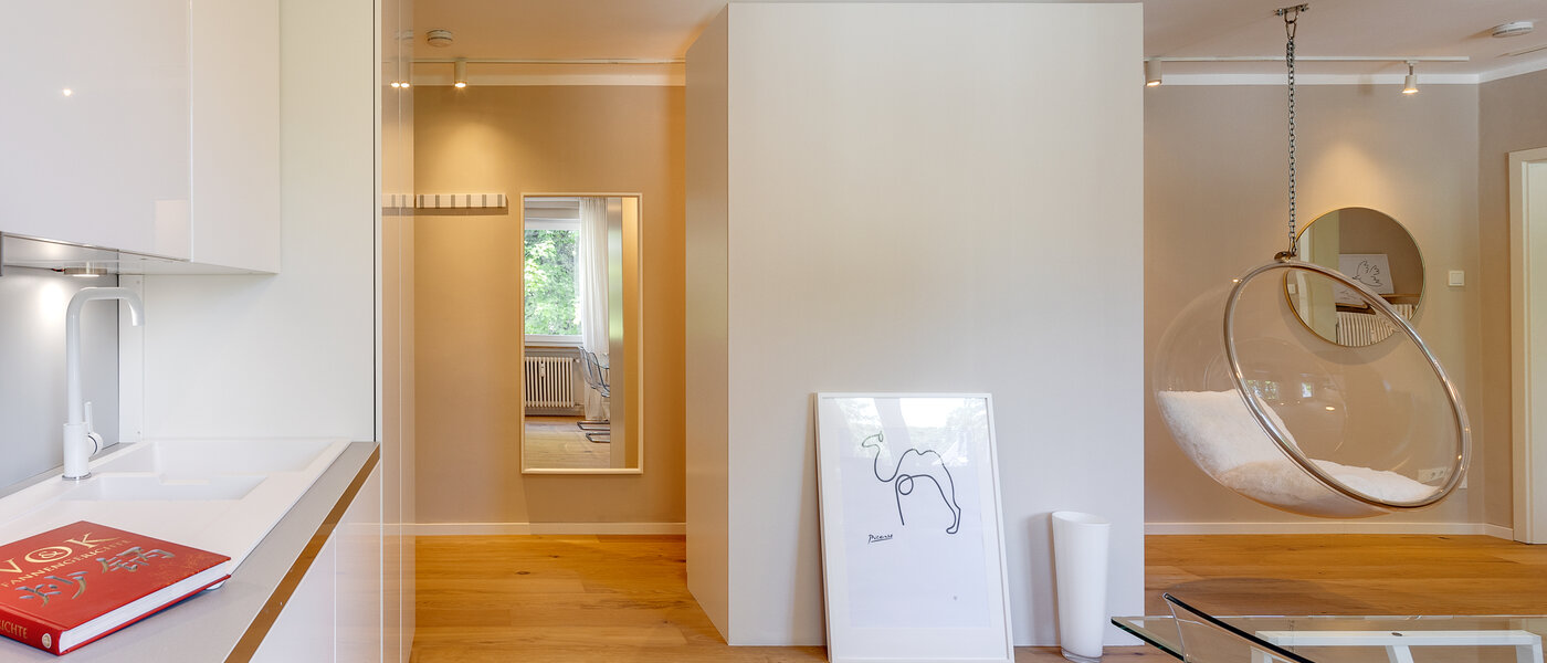 appartement München Schwabing (links der Leopoldstraße) 04 entrée/couloir 2407