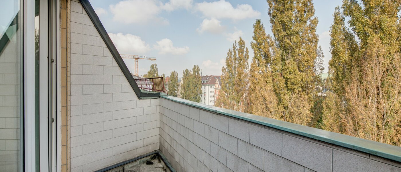 appartement München Schwabing (rechts der Leopoldstraße) 04 terrasse 2486
