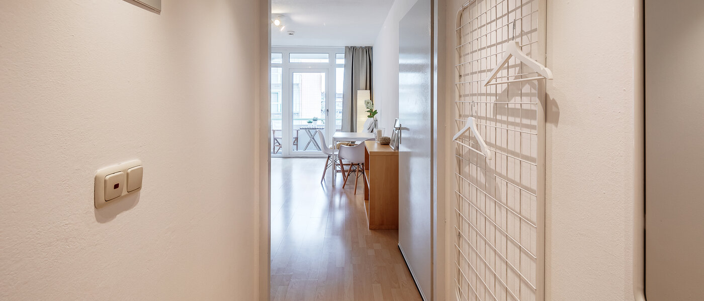 studio München Isarvorstadt 02 entrée/couloir 2543