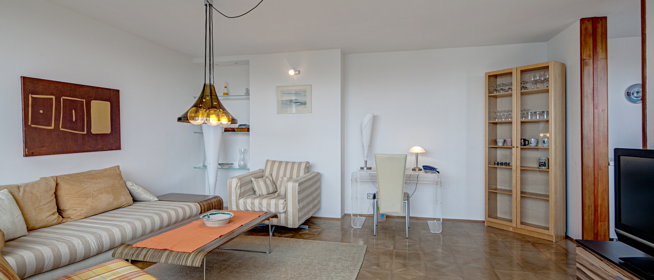 appartement avec terrasse sur le toit München Maxvorstadt 04 salon 255