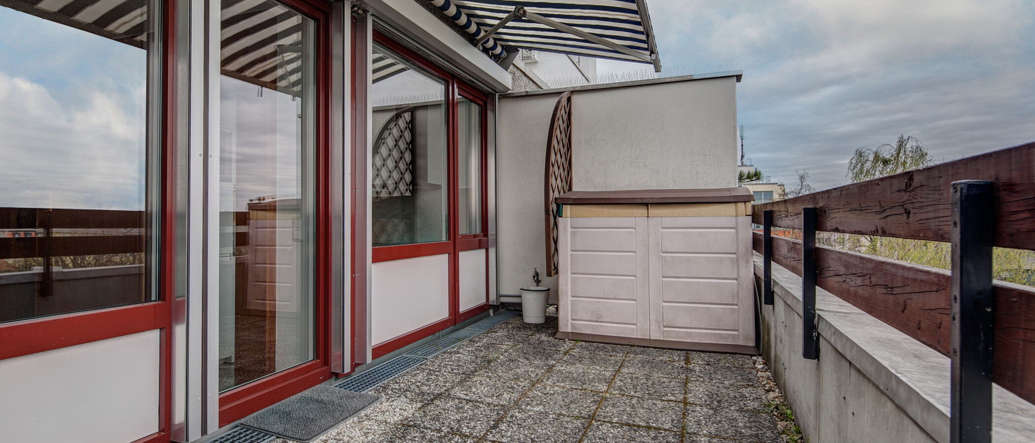 appartement avec terrasse sur le toit München Maxvorstadt 02 terrasse 255