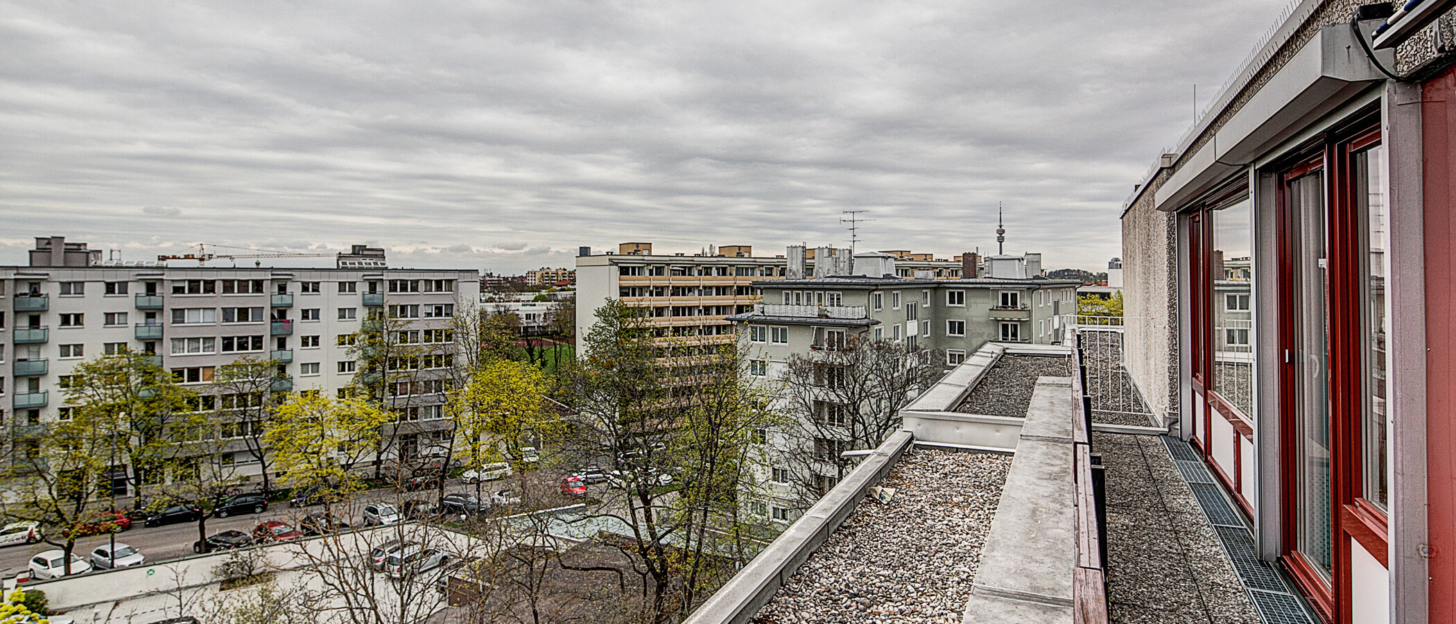 appartement avec terrasse sur le toit München Maxvorstadt 03 terrasse 255