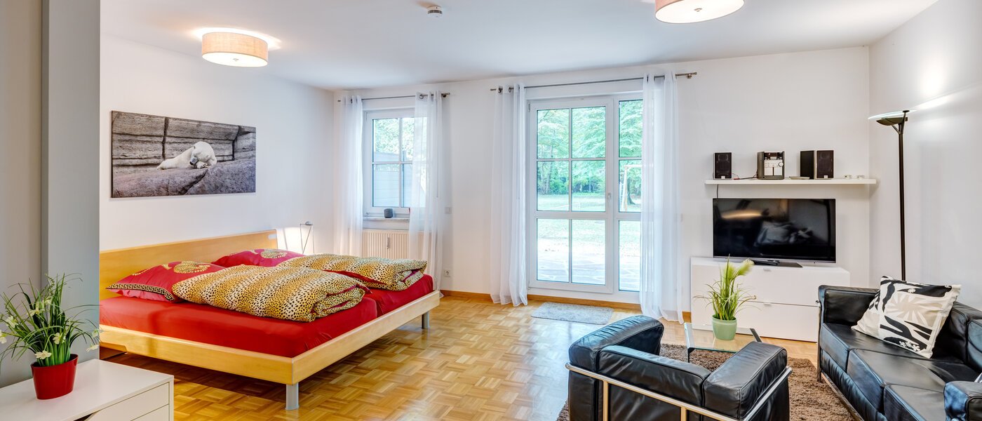 appartement München Harlaching 01 pièce à vivre 2673